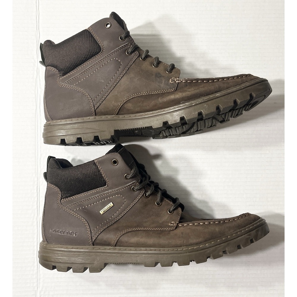 Rockport Dark Brown Men's Lace-Up Boots